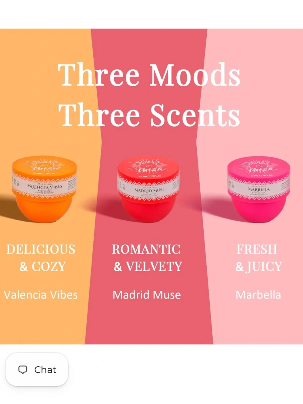 Madrid Muse & Valencia Vibes 3-Pack mini Body Butters